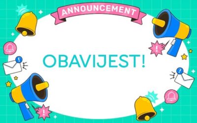 Obavijest o potpisivanju ugovora za 2024/2025 pedagošku godinu