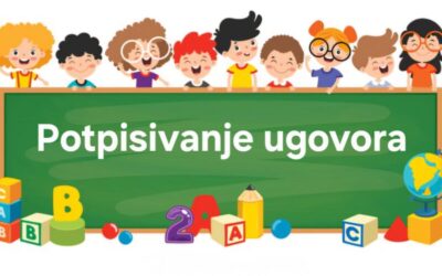 Obavijest o potpisivanju ugovora za pedagošku godinu 2025./2026.