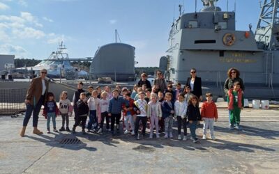 DV “Pčelica” u posjeti Iskra Shipyard brodogradilištu