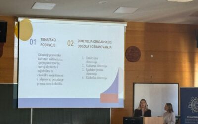 Regionalna smotra projekata u Zadru: predstavljanje projekta „Mali čuvari mora i masline“